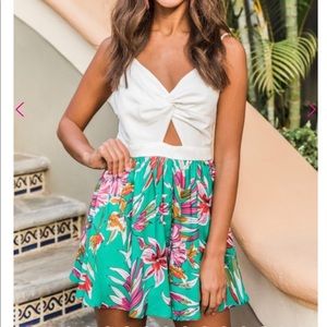 Pink Lilly Romper